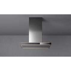   FALMEC LUMINA LED NRS sziget páraelszívó, 90 cm, inox/fekete üveg