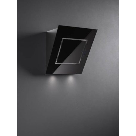 FALMEC QUASAR fali páraelszívó, 60 cm, fekete üveg