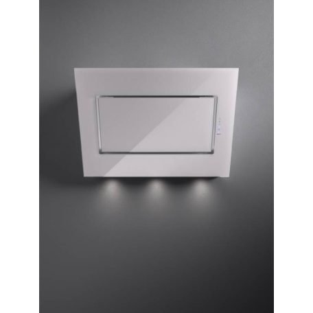 FALMEC QUASAR fali páraelszívó, 80 cm, fehér üveg