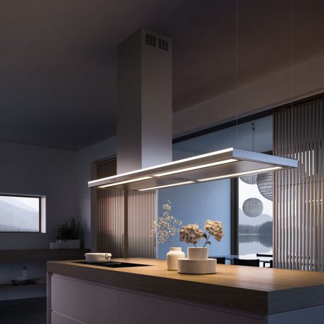 FALMEC LUMEN NRS sziget páraelszívó, 175 cm, inox, jobbos