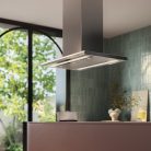 FALMEC LUMEN NRS sziget páraelszívó, 90 cm, inox