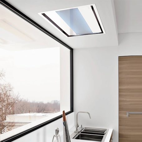 FALMEC NUVOLA mennyezeti páraelszívó, 90 cm, inox, (motor nélkül)