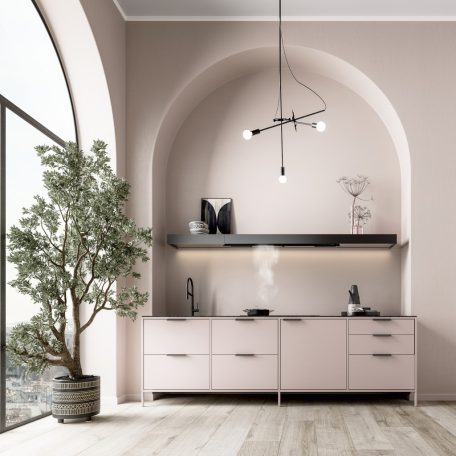 FALMEC SHELF páraelszívó, 120 cm, burkolható előlappal, kivezetéses változat (motor nélkül)