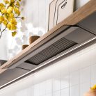 FALMEC SHELF páraelszívó, 120 cm, burkolható előlappal, kivezetéses változat (motor nélkül)