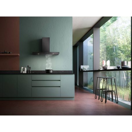 FALMEC MERCURIO EVO fali páraelszívó, 90 cm, fekete