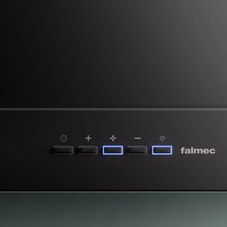 FALMEC MERCURIO EVO fali páraelszívó, 90 cm, fekete