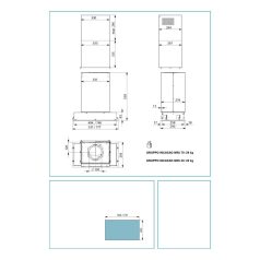   FALMEC GRUPPO INCASSO NRS PLUS beépíthető páraelszívó, 70 cm, inox