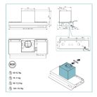 FALMEC VIRGOLA TOUCH beépíthető páraelszívó, 75 cm, fekete