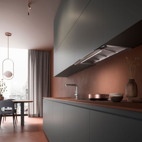 FALMEC VIRGOLA TOUCH beépíthető páraelszívó, 90 cm, inox
