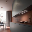 FALMEC VIRGOLA TOUCH NRS beépíthető páraelszívó, 90 cm, inox