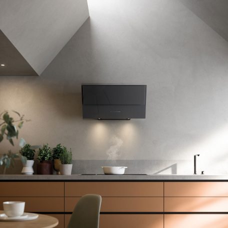 FALMEC VERSO fali páraelszívó, 55 cm, szürke üveg