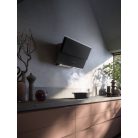 FALMEC VERSO fali páraelszívó, 55 cm, fekete üveg