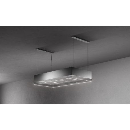 FALMEC VETRA sziget páraelszívó, 120 cm, inox/üveg