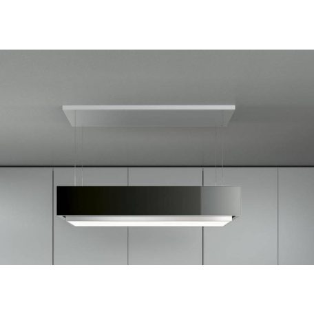 FALMEC LEVANTE sziget páraelszívó, 120 cm, fekete üveg