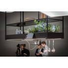 FALMEC SPAZIO sziget páraelszívó, 180 cm, fekete