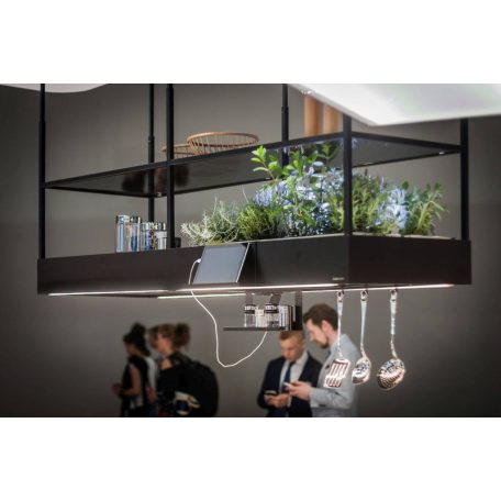 FALMEC SPAZIO sziget páraelszívó, 180 cm, fekete