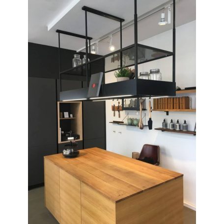 FALMEC SPAZIO sziget páraelszívó, 180 cm, fekete