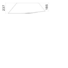 FALMEC VOGUE függesztett páraelszívó, 88 cm, fehér