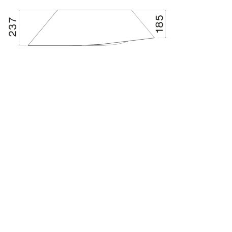 FALMEC VOGUE függesztett páraelszívó, 88 cm, fehér