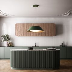  FALMEC VOGUE függesztett páraelszívó, 88 cm, sötétzöld