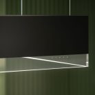 FALMEC VETRA sziget páraelszívó, 120 cm,  fekete/üveg