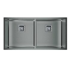   CATA - Mosogatótálca CB-2 40-40 R10 inox munkalap alá szerelhető