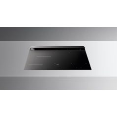   Falmec BRERA 75 cm indukciós főzőlap beépített elszívóval, matt fekete, fehér LED, 2 bridge és 2 normál zóna