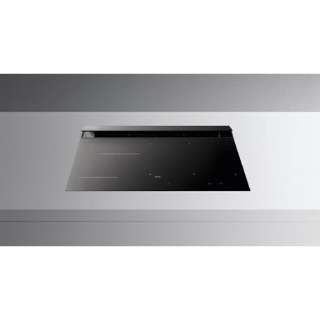 Falmec BRERA 75 cm indukciós főzőlap beépített elszívóval, matt fekete, fehér LED, 2 bridge és 2 normál zóna