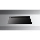 Falmec BRERA 89 cm indukciós főzőlap beépített elszívóval, matt fekete, fehér LED, 2x2 bridge zóna