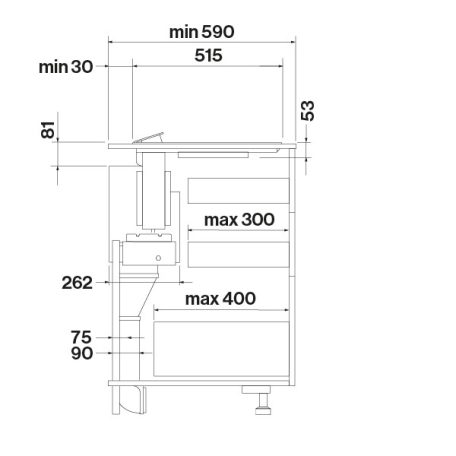 Falmec BRERA 89 cm indukciós főzőlap beépített elszívóval, matt fekete, fehér LED, 2x2 bridge zóna
