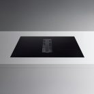 Falmec ZERO EASY 76 cm indukciós főzőlap beépített elszívóval (keringetés), matt fekete, 2 bridge 2 normál zóna