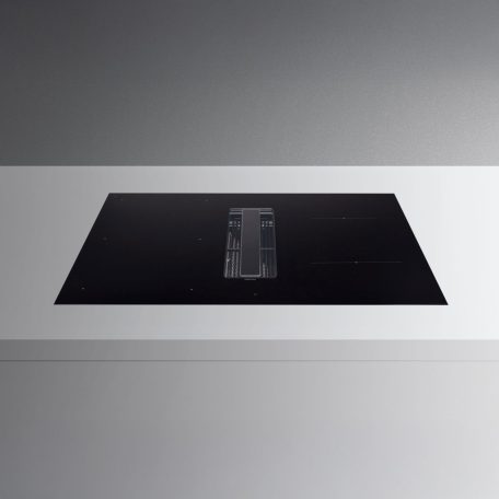 Falmec ZERO EASY 84 cm indukciós főzőlap beépített elszívóval (keringetés), matt fekete, 2 bridge 2 normál zóna