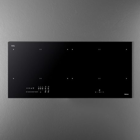 Falmec 89x40 cm "panoráma" indukciós főzőlap, matt fekete, 2x2 bridge zóna