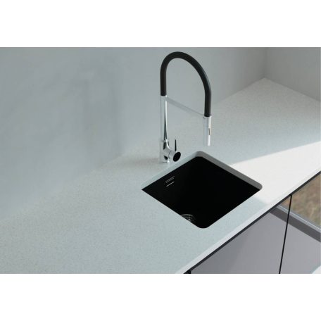 NODOR - Mosogatótálca NorGranite 40.40 1B BK fekete