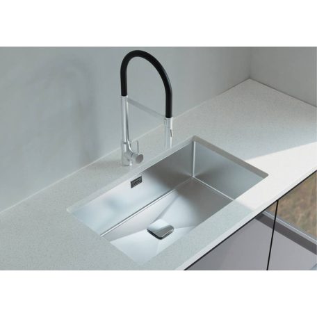 NODOR - Mosogatótálca NorAce 70.40 1C R10 CP inox munkalapra és alá is szerelhető