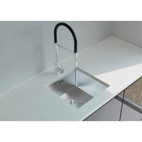 NODOR - Mosogatótálca NorAce 40.40 1C R10 CP inox munkalapra és alá is szerelhető