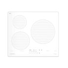 NODOR - Beépíthető indukciós főzőlap NorCoock IH-N6286 SW fehér Hob to Hood