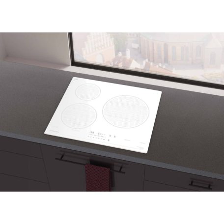 NODOR - Beépíthető indukciós főzőlap NorCoock IH-N6286 SW fehér Hob to Hood