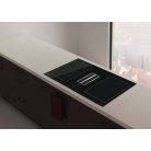 NODOR - NorCoock IS-N7220 BK indukciós főzőlap beépített elszívóval + plazma filter QUADRA 800 R