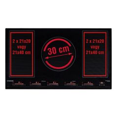   NODOR - Beépíthető indukciós főzőlap NorCoock IH-N9323 BK - Fekete