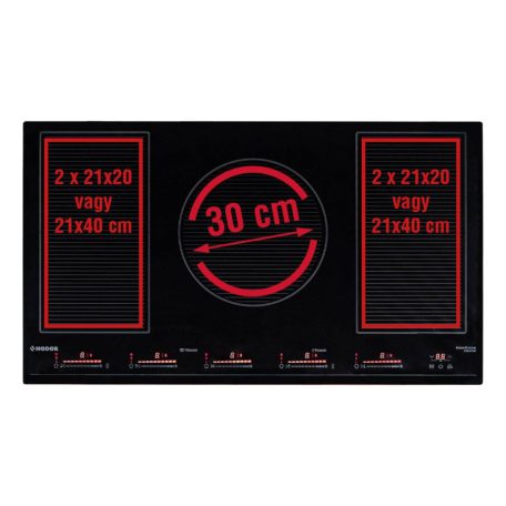 NODOR - Beépíthető indukciós főzőlap NorCoock IH-N9323 BK - Fekete