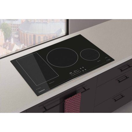 NODOR - Beépíthető indukciós főzőlap NorCoock IH-N8106 BK Hob to Hood Fekete