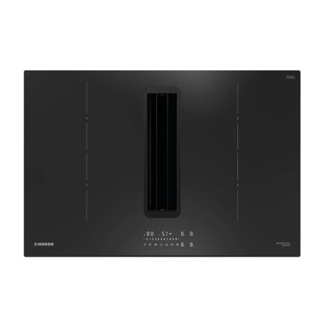 NODOR - NorCoock N8426 IS BK FLOW-IN indukciós főzőlap beépített elszívóval