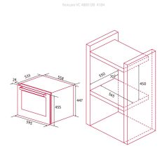NODOR - Beépíthető borhűtő NorCare VC-4800 SW fehér