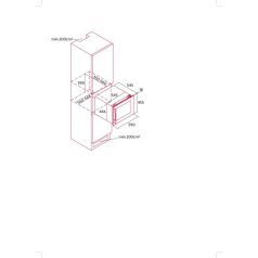 NODOR - Beépíthető borhűtő NorCare V-28 BK fekete