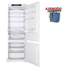   NODOR - Beépíthető hűtőszekrény kombinált NorFrost HAIL-193 TNF BI 70 + Ajándék Hűtőtáska