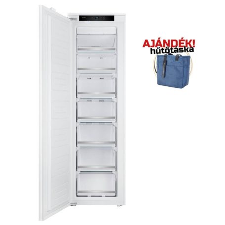 NODOR - Beépíthető fagyasztószekrény NorFrost ICE TNF-177 BI SL + Ajándék Hűtőtáska