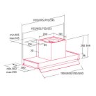 Nodor - Páraelszívó Norbreeze CROWN 90 NO DRIP SS inox + Mikro MW-5120