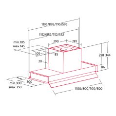   Nodor - Páraelszívó Norbreeze CROWN 120 NO DRIP SS inox + Mikro MW-5120