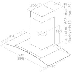 Elica - Páraelszívó CIRCUS IX/A/60